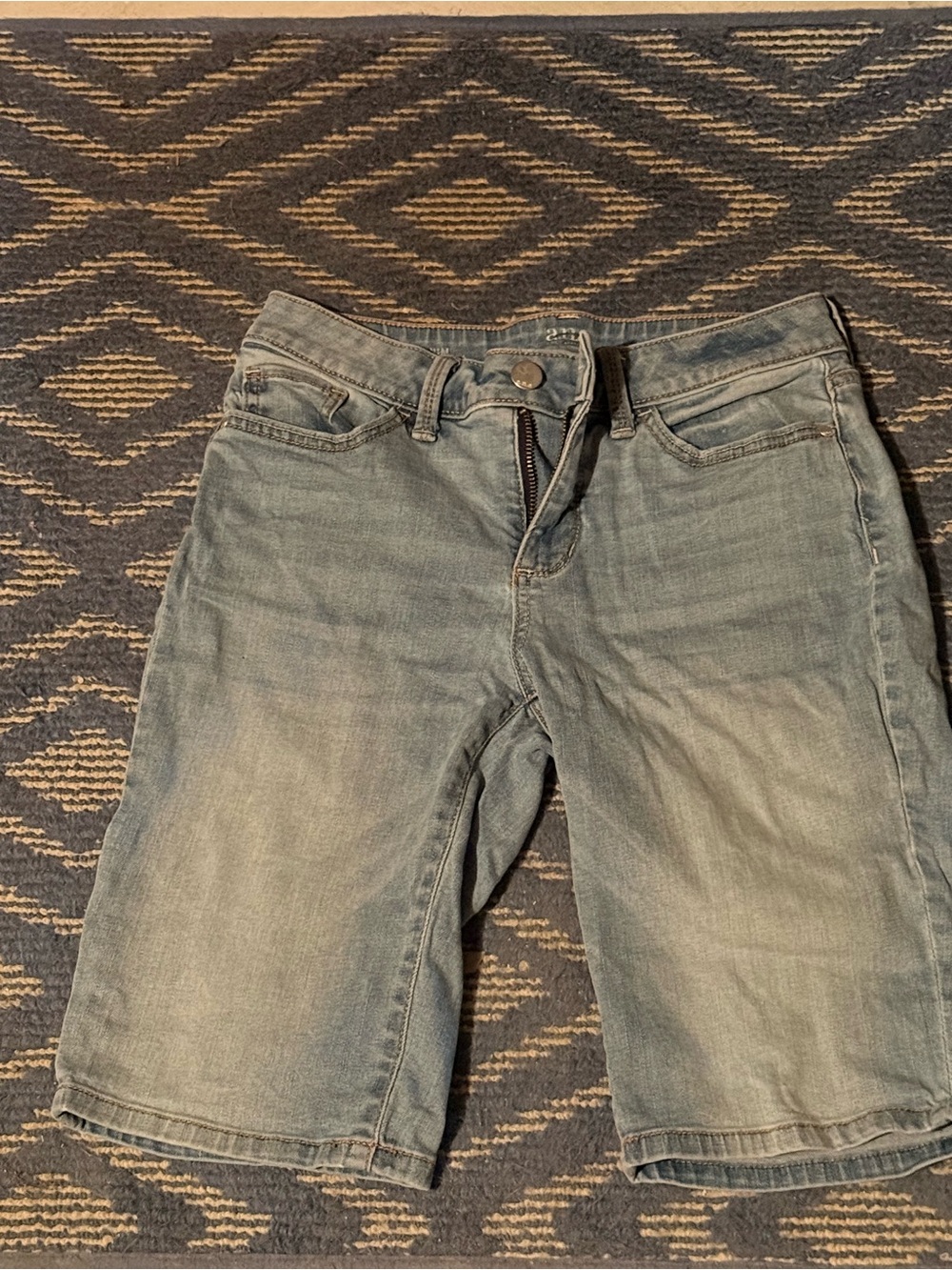 Women’s Bermuda Light Blue Denim Shorts - Casual Comfort